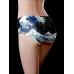 Mid Waist Ice Silk Printed Seamless Breathable Briefs