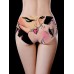 Full Hip Seamless Ice Silk Low Waisted Printed Briefs